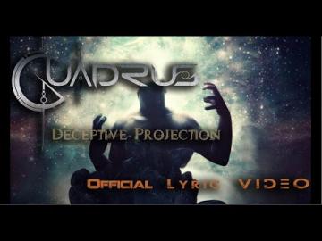 Quadrus - Deceptive Projection (OFFICIAL LYRIC VIDEO)