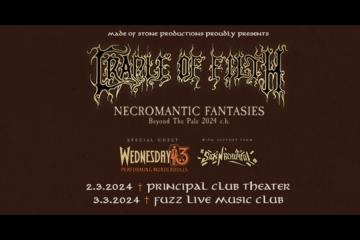 CRADLE OF FILTH – WEDNESDAY 13 – SICK N BEAUTIFUL LIVE IN ATHENS