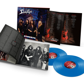 SAVATAGE VINYL REISSUE SERIES CONTINUES WITH TWO MILESTONES: GUTTER BALLET AND STREETS - A ROCK OPERA, AVAILABLE NOW; UNBOXING VIDEO