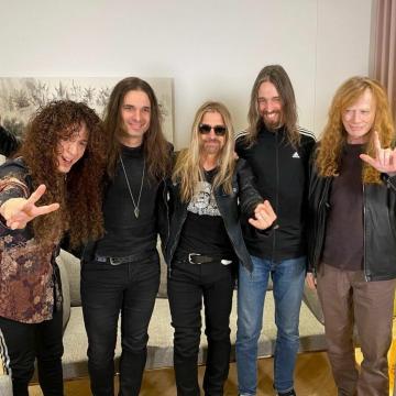 MEGADETH REHEARSE WITH MARTY FRIEDMAN PRIOR TO WACKEN OPEN AIR PERFORMANCE