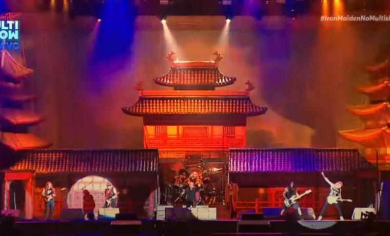 IRON MAIDEN - PRO-SHOT VIDEO OF "BLOOD BROTHERS", "THE CLANSMAN" AND "HALLOWED BE THY NAME" FROM ROCK IN RIO 2022 STREAMING
