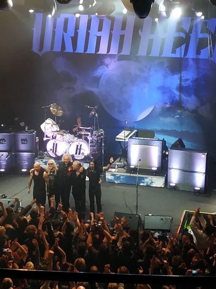 URIAH HEEP'S SOLD OUT SHOW IN ATHENS