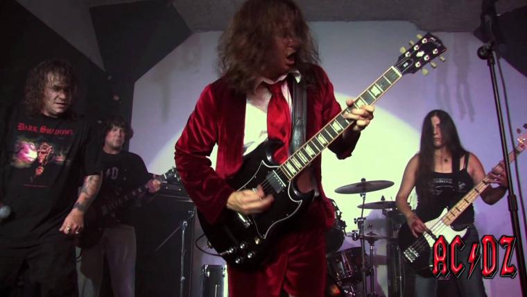 WATCH EXODUS SINGER'S AC/DC TRIBUTE BAND AC/DZ PERFORM IN CONCORD, CALIFORNIA