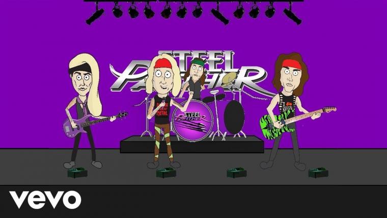STEEL PANTHER: ANIMATED ΒΙΝΤΕΟ ΤΟΥ WRONG SIDE OF THE TRACKS